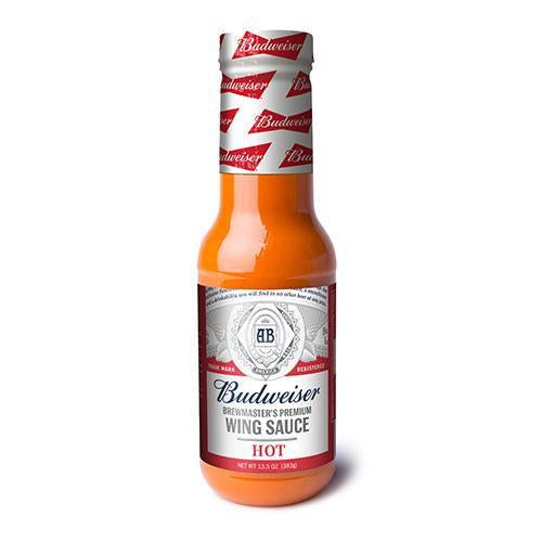 BUDWEISER: Wing Sauce Hot, 13.5 oz - Vending Business Solutions