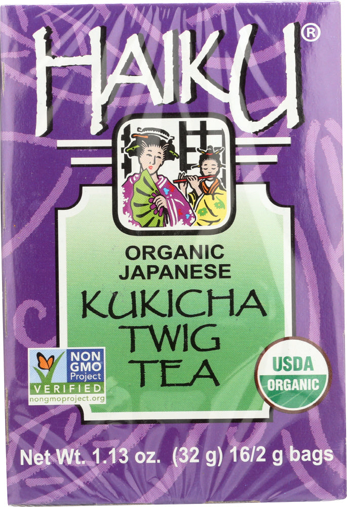 HAIKU: Organic Japanese Kukicha Twig Tea, 16 bg - Vending Business Solutions