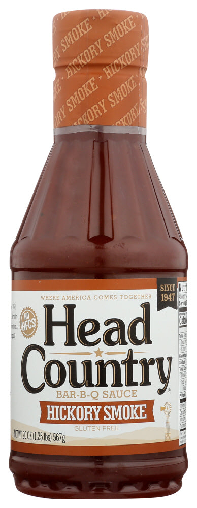 HEAD COUNTRY: Sauce BBQ Hickory Smoke, 20 oz - Vending Business Solutions