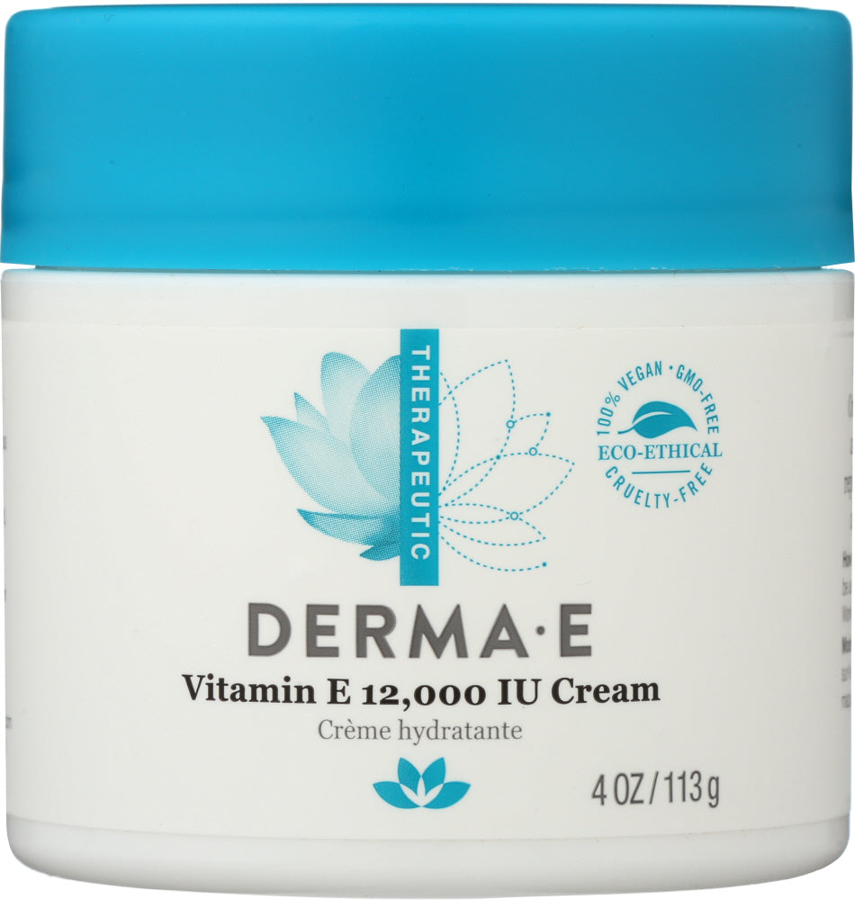 DERMA E: Vitamin E 12000 IU Cream, 4 oz - Vending Business Solutions