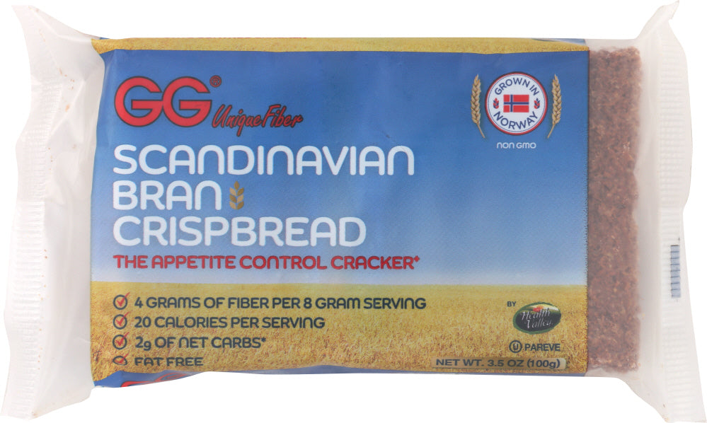 GG SCANDINAVIAN: Bran Crispbread, 3.5 oz - Vending Business Solutions