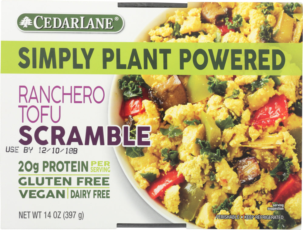 CEDARLANE: Ranchero Tofu Scramble, 14 oz - Vending Business Solutions