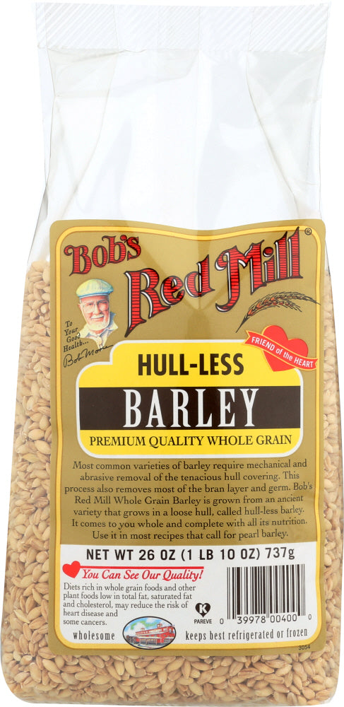 BOBS RED MILL: Grain Barley Hull-Less, 26 oz - Vending Business Solutions