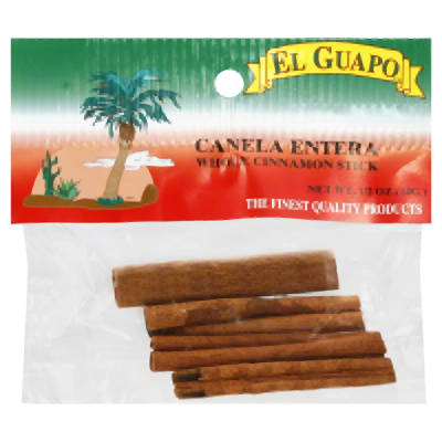 EL GUAPO: Canela Entera Cinnamon Stick, 0.25 oz - Vending Business Solutions