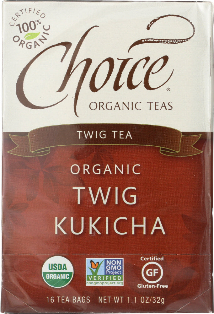 CHOICE TEA: Organic Twig Tea, 16 bg - Vending Business Solutions