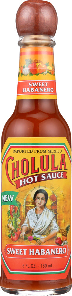 CHOLULA: Sweet Habanero Hot Sauce, 5 oz - Vending Business Solutions