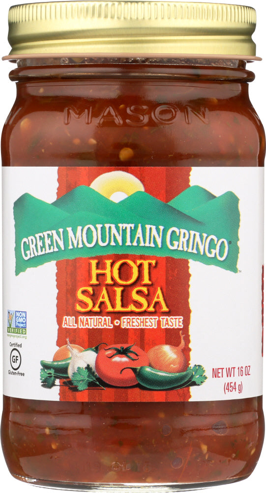 GREEN MOUNTAIN GRINGO: Salsa Hot, 16 Oz - Vending Business Solutions
