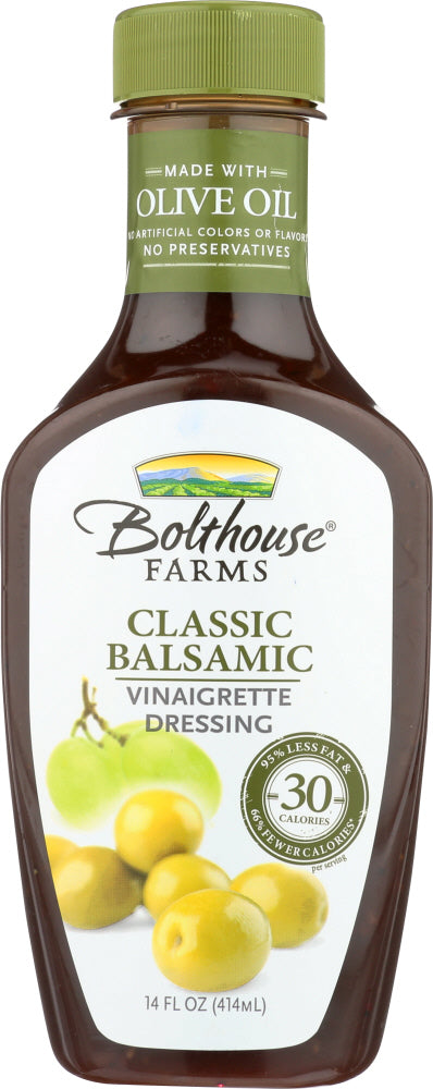 BOLTHOUSE FARMS: Classic Balsamic Vinaigrette Dressing, 14 oz - Vending Business Solutions