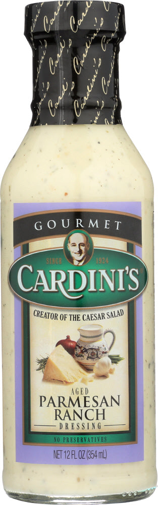 CARDINI'S: Aged Parmesan Ranch Dressing, 12 oz - Vending Business Solutions