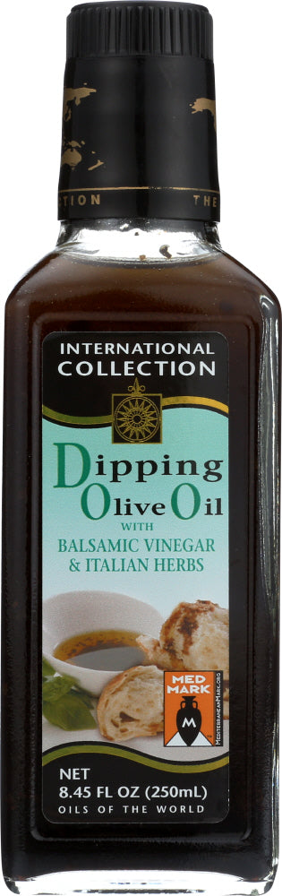 INTERNATIONAL COLLECTION: Dipping Oil Olive Balsamic Vinegar and Herbs, 8.45 oz - Vending Business Solutions