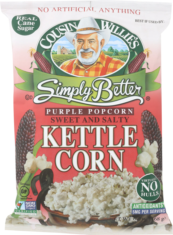 COUSIN WILLIES SIMPLY BETTER: Popcorn Kettle, 6 oz - Vending Business Solutions