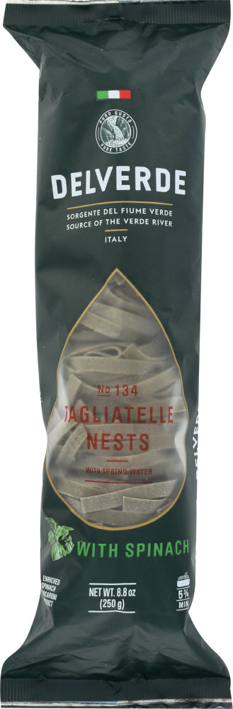 DEL VERDE: Tagliatelle Spinaci, 8.8oz - Vending Business Solutions