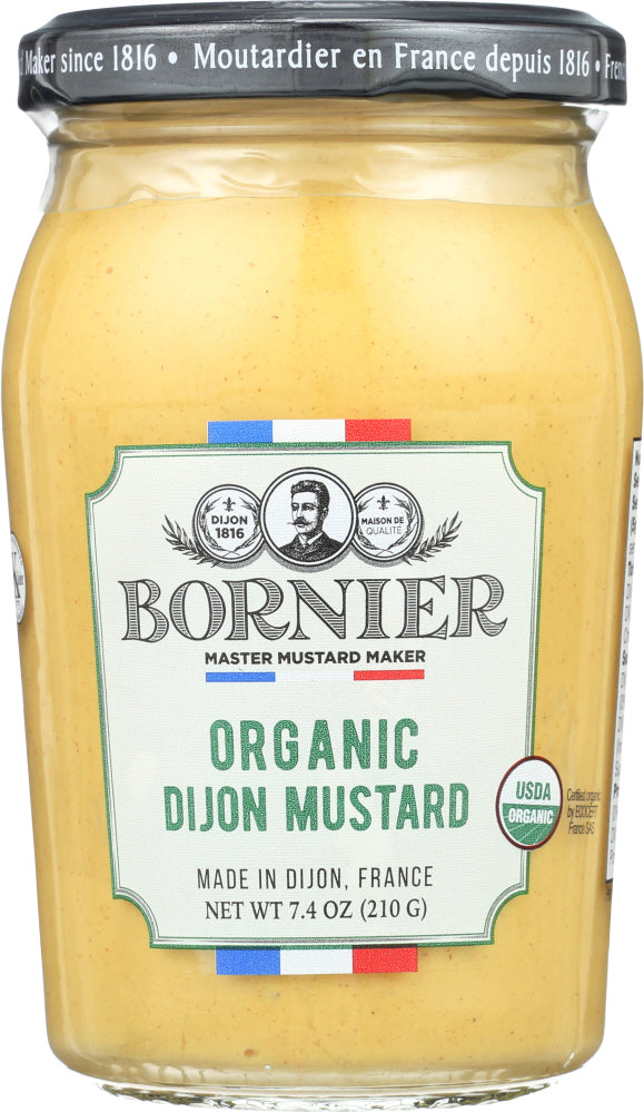BORNIER: Organic Dijon Mustard, 7.4 oz - Vending Business Solutions