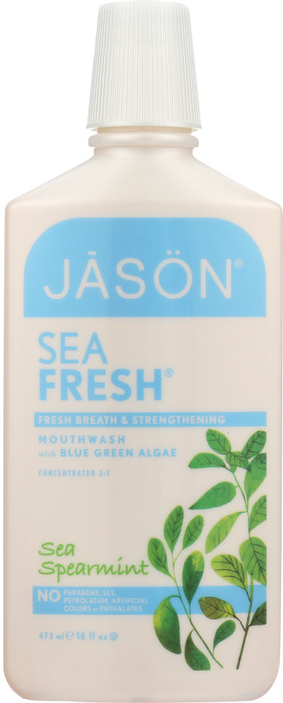 JASON: Sea Fresh Mouthwash Sea Spearmint, 16 oz - Vending Business Solutions