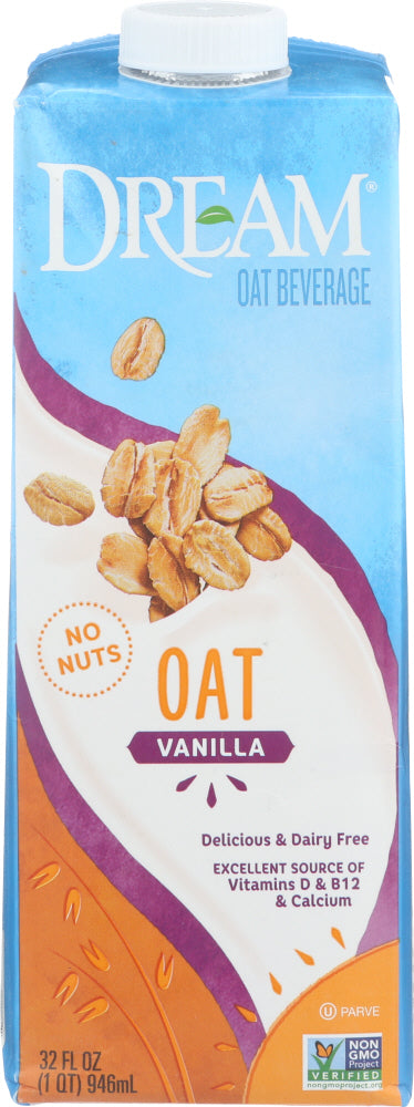 DREAM: Oat Beverage Vanilla, 32 Oz - Vending Business Solutions