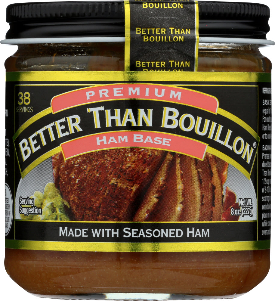 BETTER THAN BOUILLON: Ham Base, 8 Oz - Vending Business Solutions