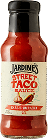 JARDINES: Garlic Sriracha Street Taco Sauce, 10.5 fo - Vending Business Solutions