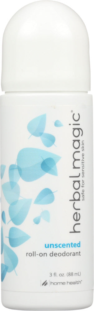 HOME HEALTH: Herbal Magic Deodorant Unscented, 3 Oz - Vending Business Solutions