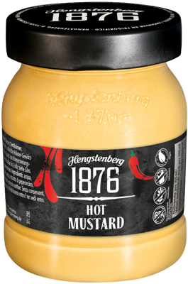 HENGSTENBERG: 1876 Hot Mustard, 9.3 oz - Vending Business Solutions