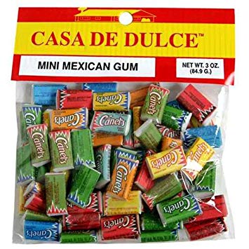 CASA DE DULCE: Gum Mini Mexican, 3 oz - Vending Business Solutions