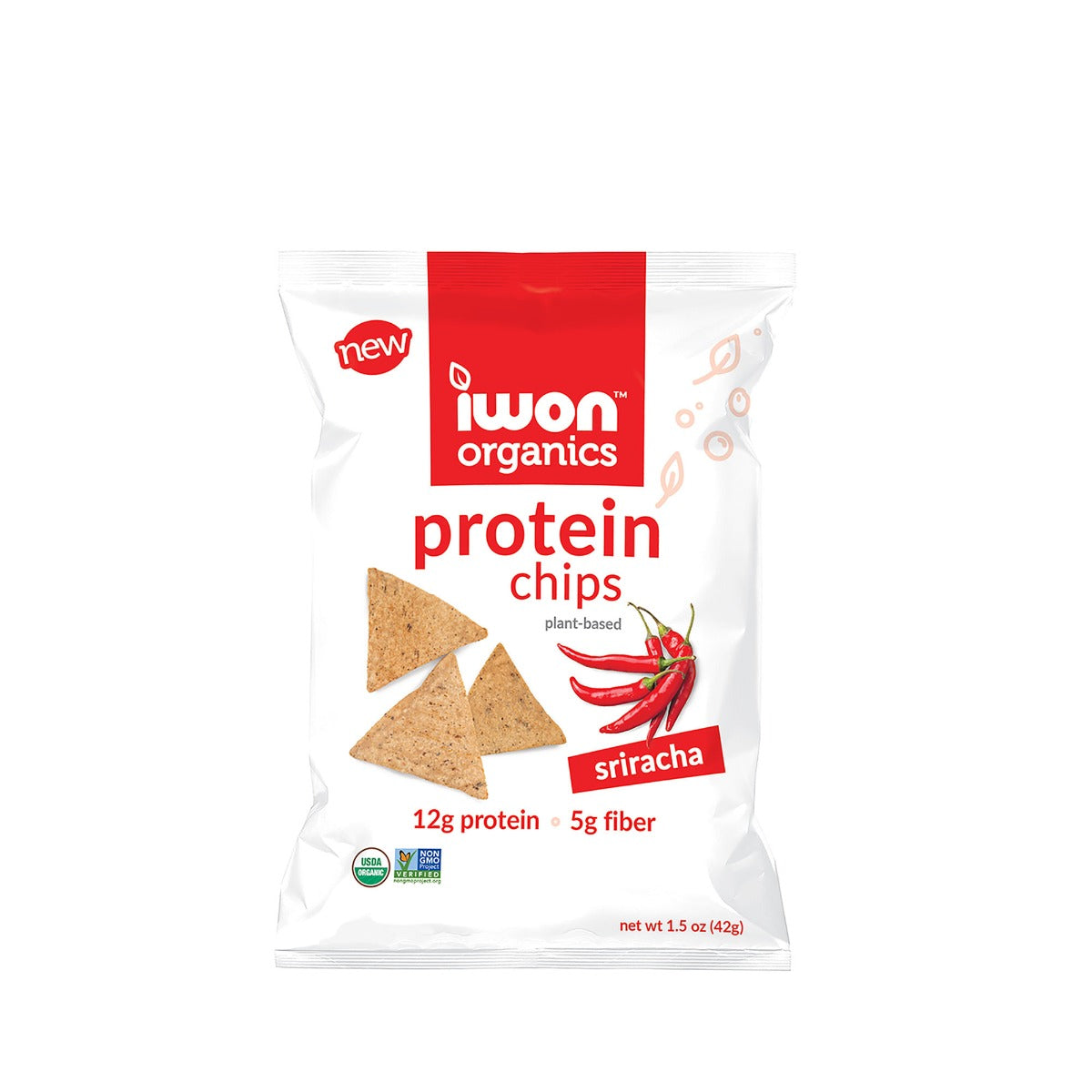 I WON NUTRITION: Organic Sriracha Protein Chips, 1.5 oz - Vending Business Solutions
