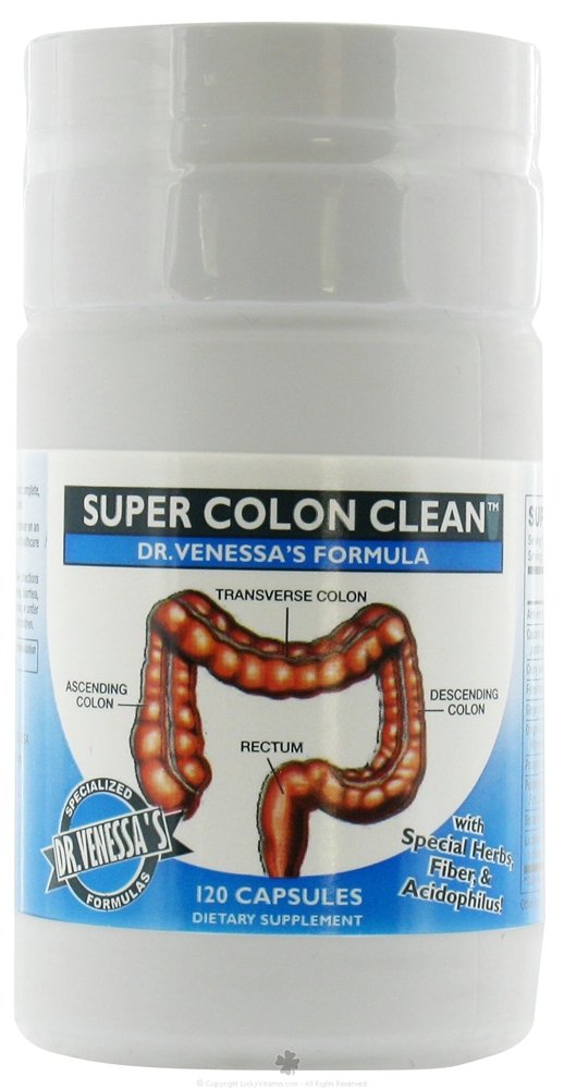 DR VENESSA: Super Colon Clean, 120 cp - Vending Business Solutions