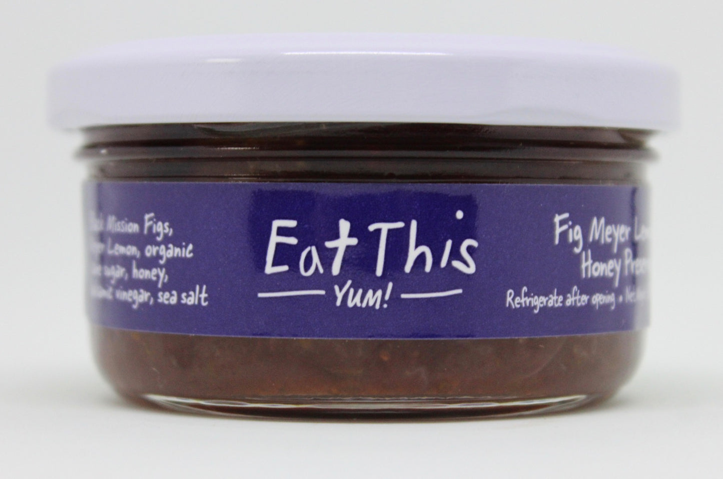 EAT THIS: Fig Meyer Lemon and Honey Preserve, 5 oz - Vending Business Solutions