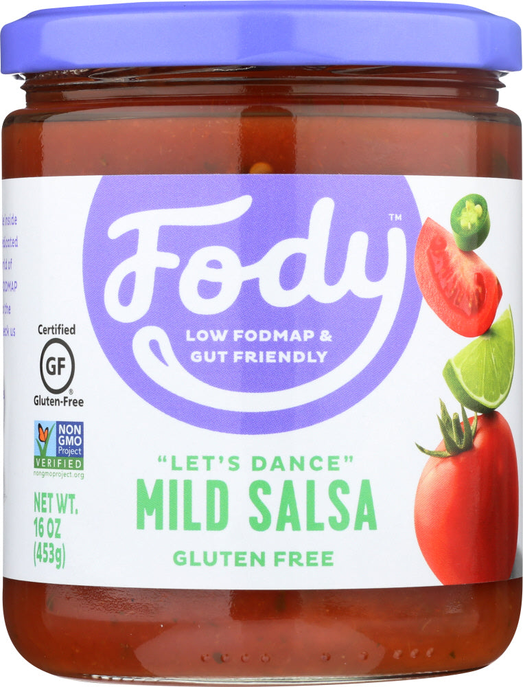 FODY FOOD CO: Salsa Mild Low FODMAP, 16 oz - Vending Business Solutions