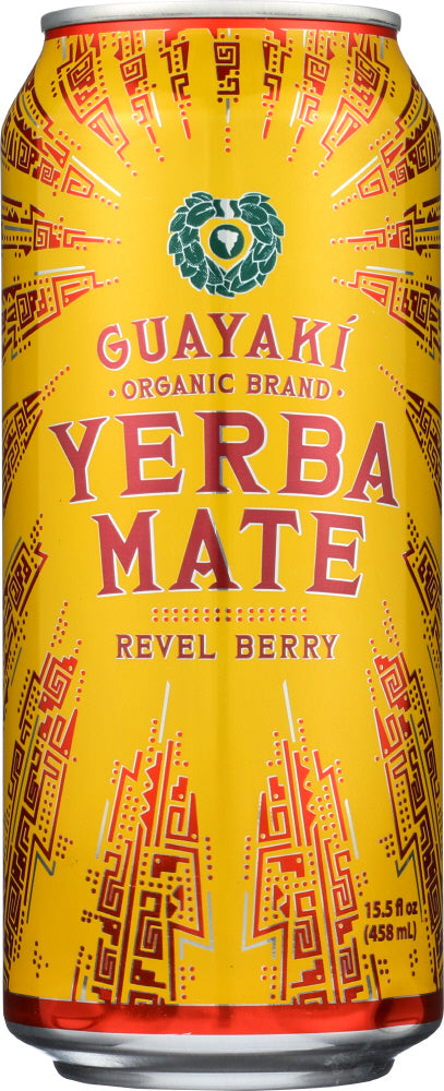 GUAYAKI: Organic Yerba Mate Revel Berry, 15.5 oz - Vending Business Solutions
