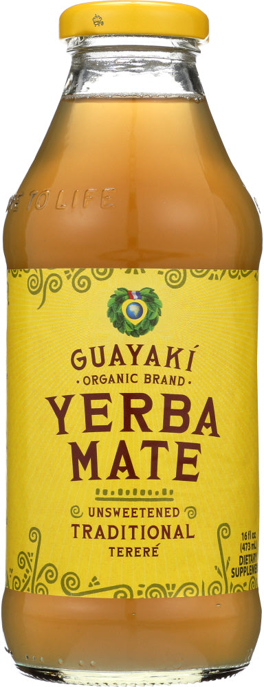 GUAYAKI: Organic Yerba Mate Unsweetened Traditional Terere, 16 oz - Vending Business Solutions