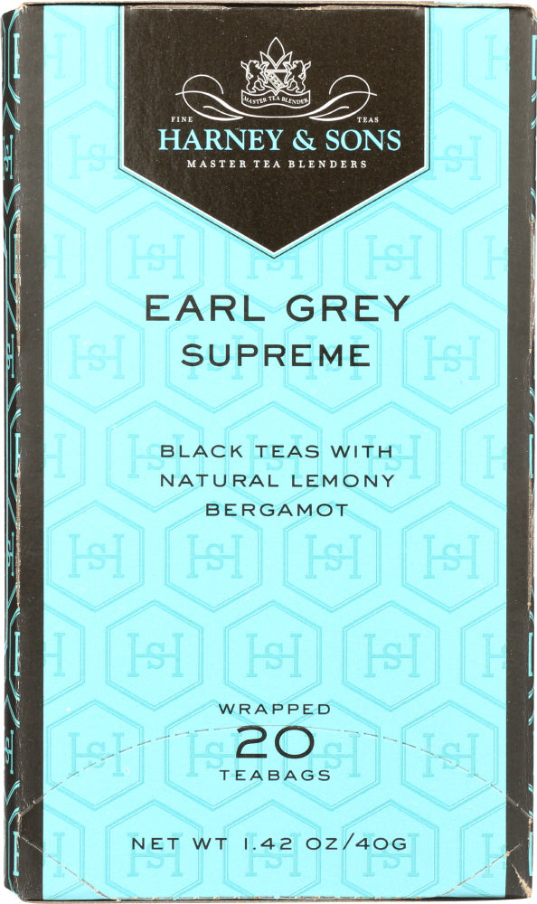 HARNEY & SONS: Tea Earl Grey Supreme, 20 bg - Vending Business Solutions