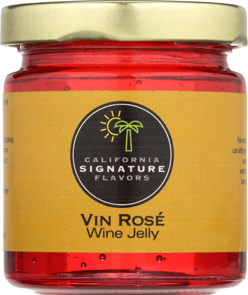 CALIFORNIA SIGNATURE FLAVORS: Vin Rose Jelly Wine, 5.5 oz - Vending Business Solutions