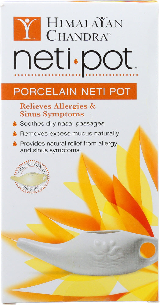 HIMALAYAN CHANDRA: Ceramic Neti Pot, 6 oz - Vending Business Solutions