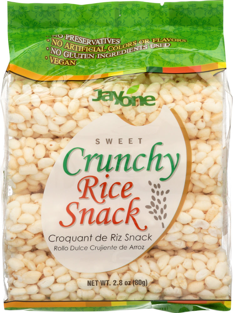 JAYONE: Crunchy Rice Snack Sweet, 2.8 oz - Vending Business Solutions