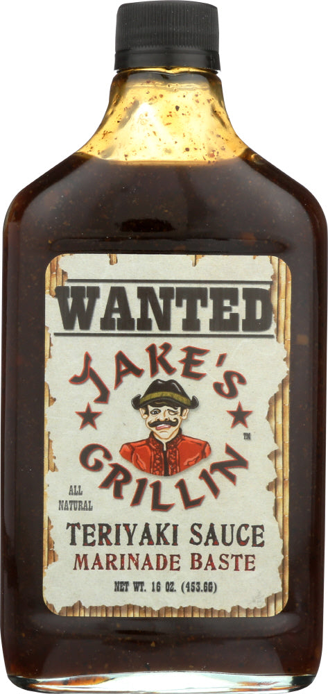 JAKES GRILLIN: Teriyaki Sauce, 16 oz - Vending Business Solutions