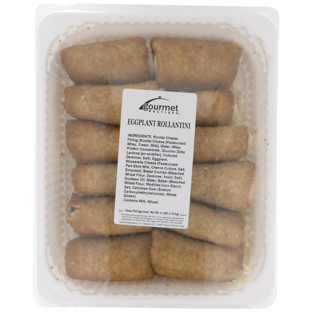 GOURMET BOUTIQUE: Eggplant Rollantini 24 Count, 5.33 oz - Vending Business Solutions