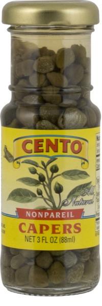 CENTO: Nonpareil Capers, 3 oz - Vending Business Solutions