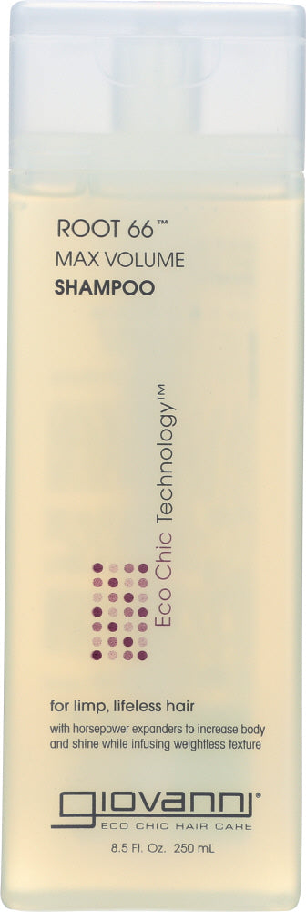 GIOVANNI: Root 66 Max Volume Shampoo, 8.5 oz - Vending Business Solutions