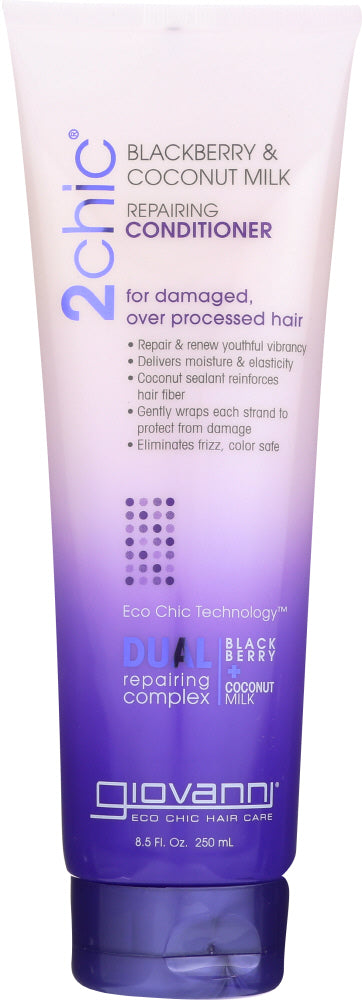 GIOVANNI: Cosmetics Ultra-Repair Conditioner Blackberry & Coconut Milk, 8.5 Oz - Vending Business Solutions