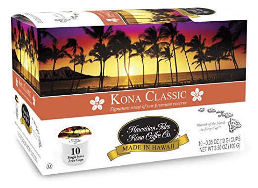 HAWAIIAN KONA: Coffee Kona Single Serve, 10 pk - Vending Business Solutions