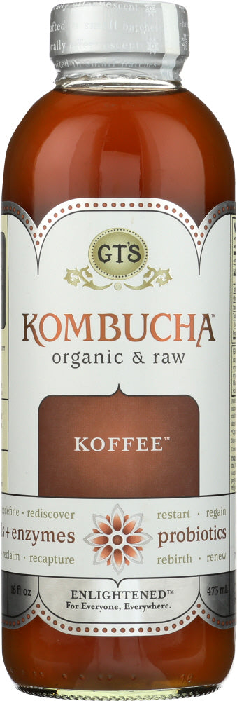 GT'S ENLIGHTENED KOMBUCHA: Enlightened Kombucha Koffee, 16 oz - Vending Business Solutions