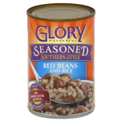 GLORY FOODS: Red Beans & Rice Seasoned, 15 oz - Vending Business Solutions