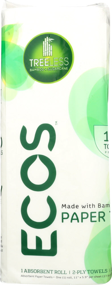EARTH FRIENDLY: Treeless Paper Towels 115 Towels 2-Ply, 1 rl - Vending Business Solutions