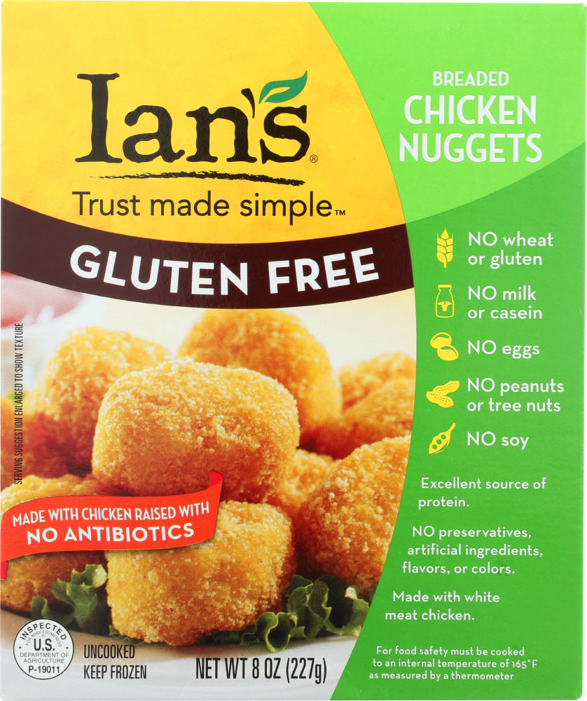 IAN'S NATURAL FOODS: Gluten Free Chicken Nuggets, 8 oz - Vending Business Solutions