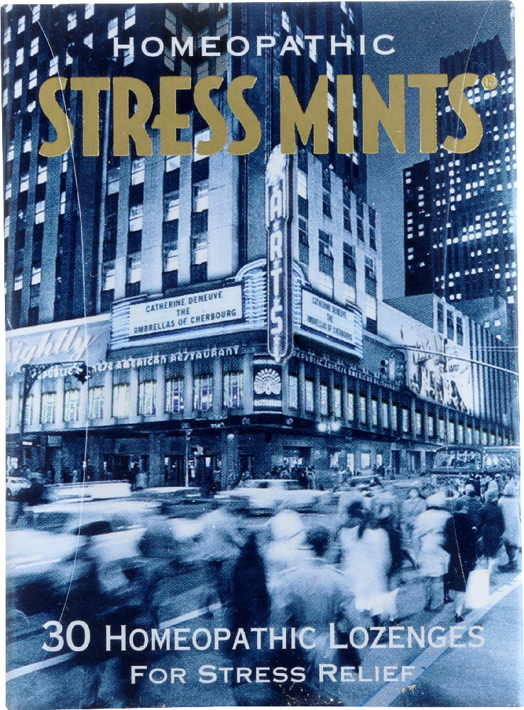 HISTORICAL REMEDIES: Stress Mints Homeopathic Lozenges, 30 ct - Vending Business Solutions