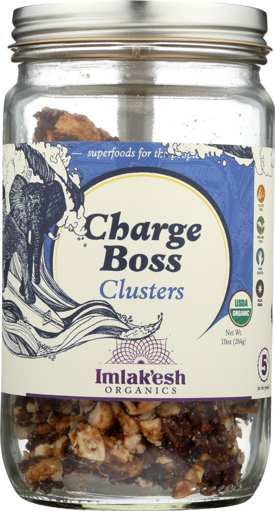 IMLAKESH ORGANICS: ChargeBoss Clusters, 10 oz - Vending Business Solutions