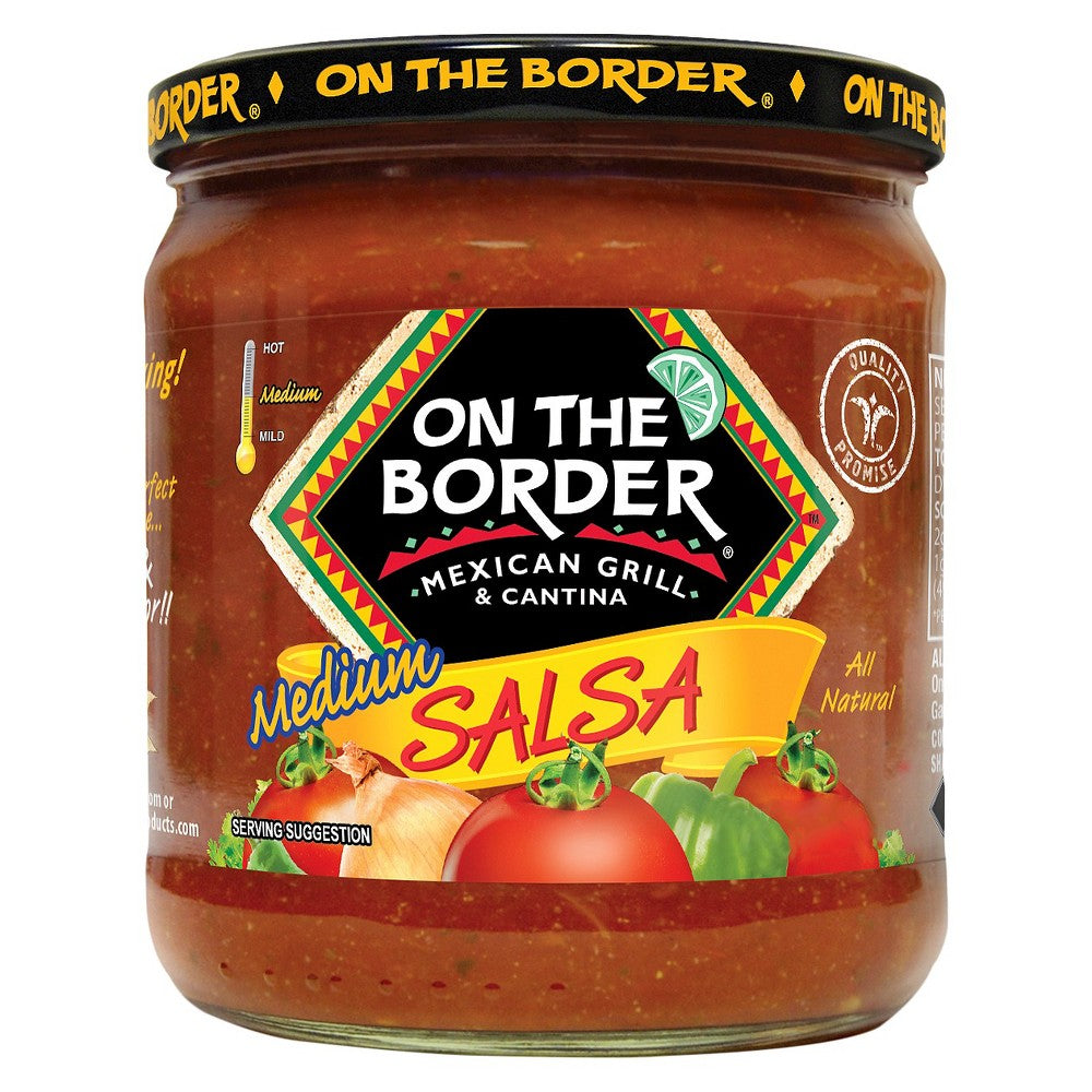 BORDER: Salsa Medium, 16 oz - Vending Business Solutions