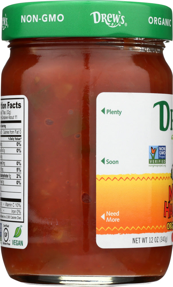 DREWS: Mango Habanero Hot Salsa Organic, 12 oz - Vending Business Solutions