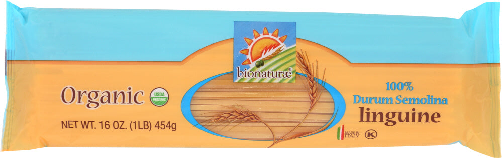 BIONATURAE: Organic Linguine Pasta, 16 oz - Vending Business Solutions