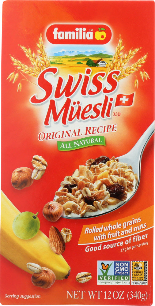 FAMILIA: Swiss Muesli Original Cereal, 12 oz - Vending Business Solutions